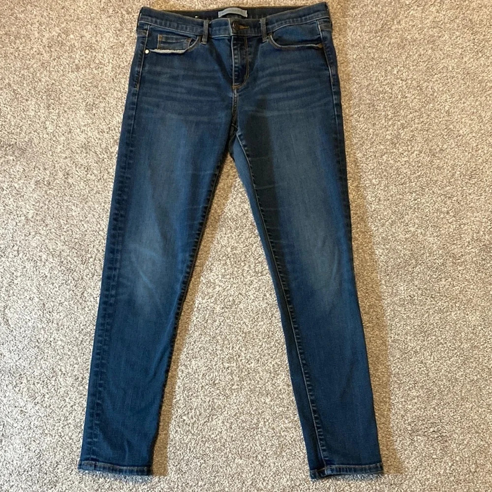 Banana Republic Premium Denim Skinny Ankle Jeans 29